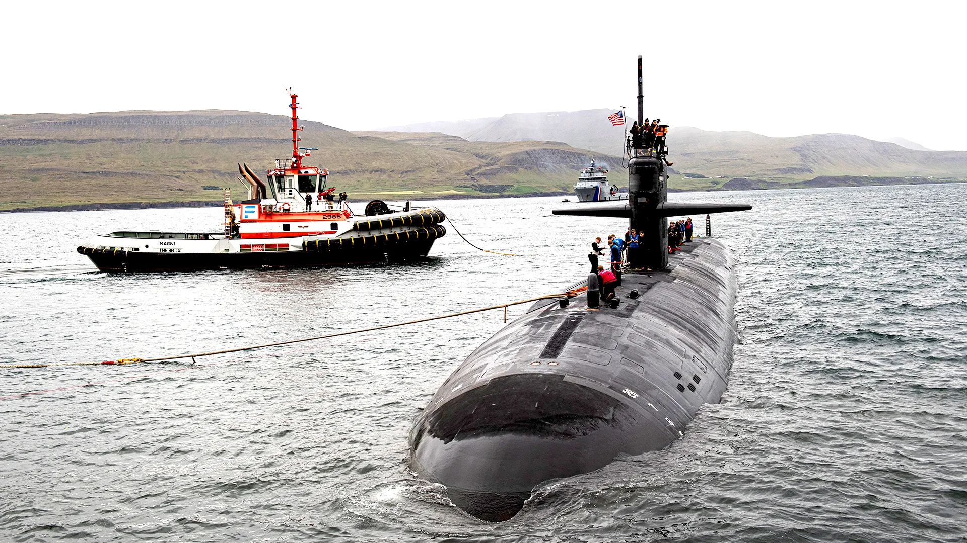 U.S. Nuclear Submarine Makes Historic Port Call in Iceland