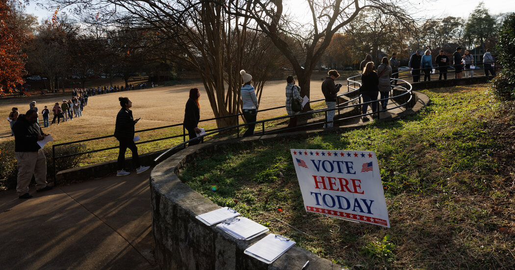 Court Invalidates Georgia's Voting Maps, Citing Unfairness