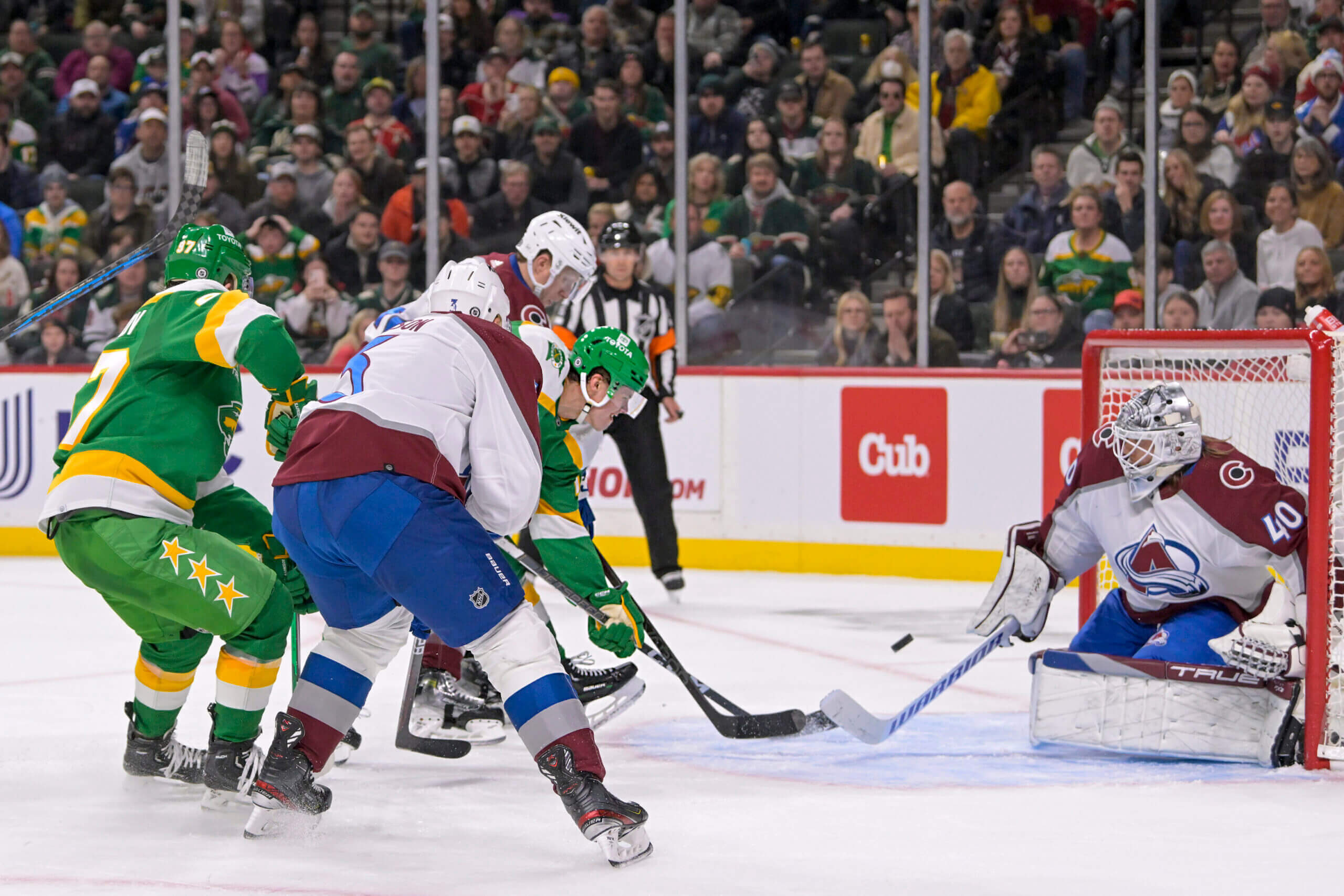 Featured image for Wild's Comeback Falls Short as Avalanche Secure Another Road Win