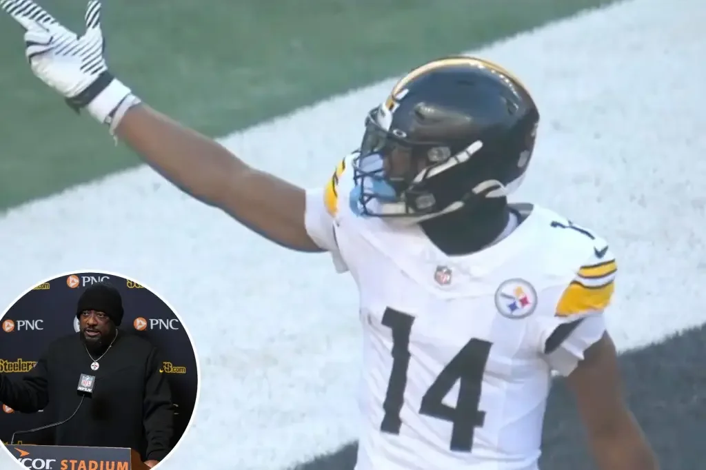 Steelers' Tomlin Urges Pickens to Mature After On-Field Incidents