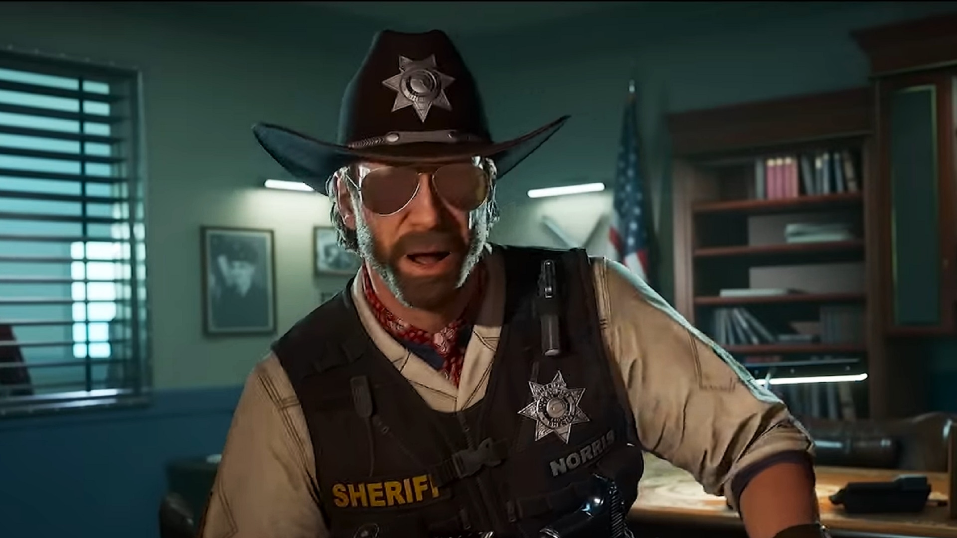 Featured image for "Chuck Norris Takes Over Rockay City in Wild Crime Boss Plans"