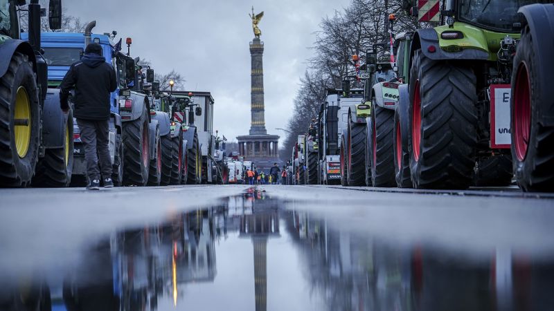 "Farmer Protests Rock Germany Amid Rising Far-Right Tensions"
