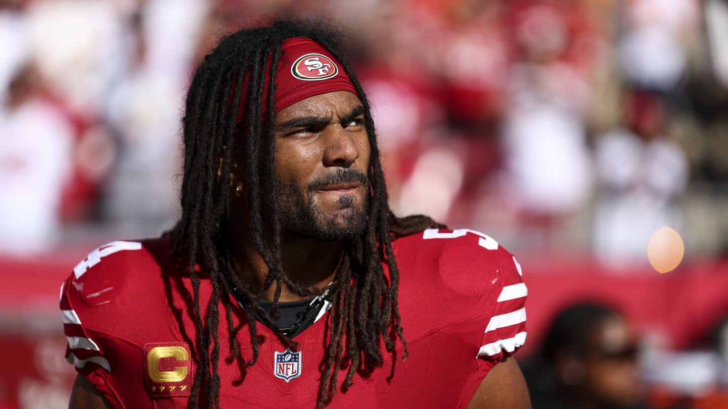 Featured image for 49ers brace for linebacker Fred Warner's absence after successful surgery