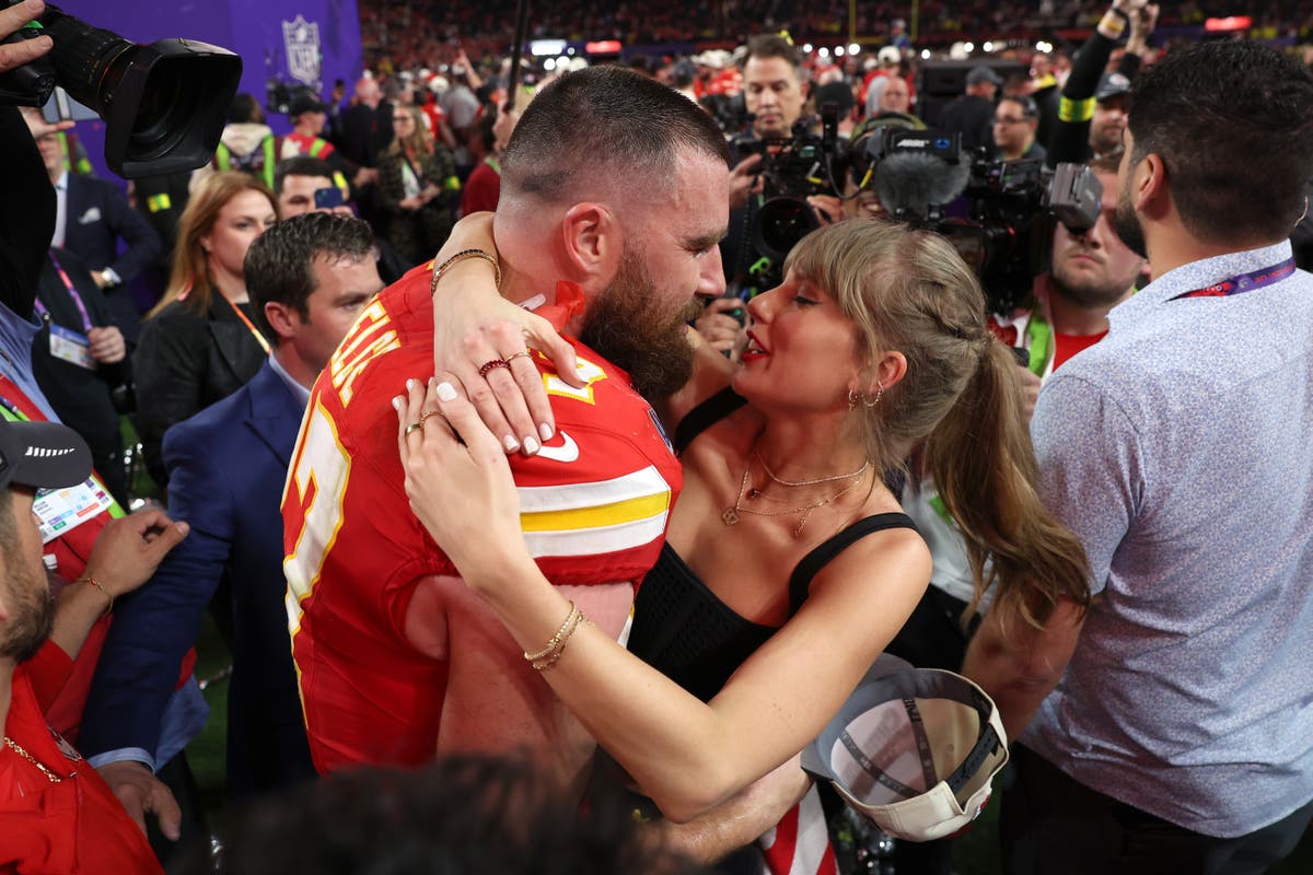Featured image for "Taylor Swift and Travis Kelce: Super Bowl Win, Late-Night Eats, and Fashion Touchdowns"