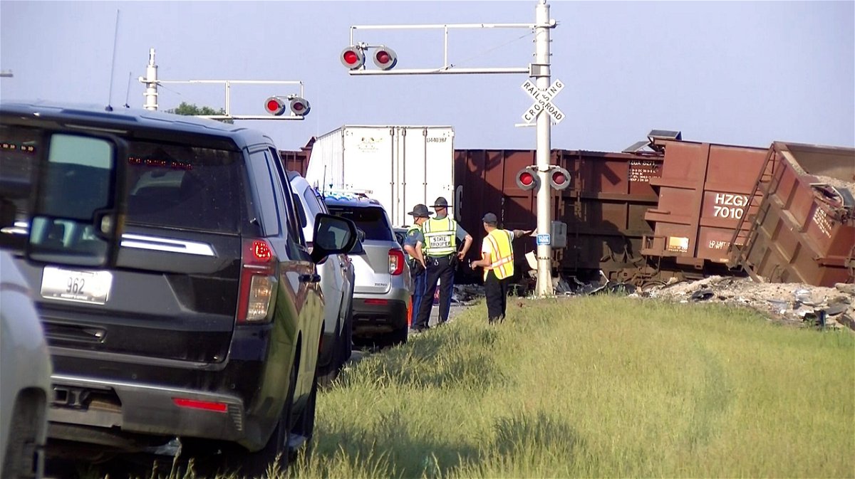 Fatal Train Derailment in Rural Missouri Involving Semi-Truck