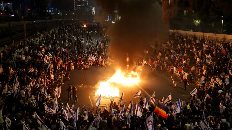 Israel in Turmoil: Netanyahu's Reforms and Firings Spark Protests and Unrest