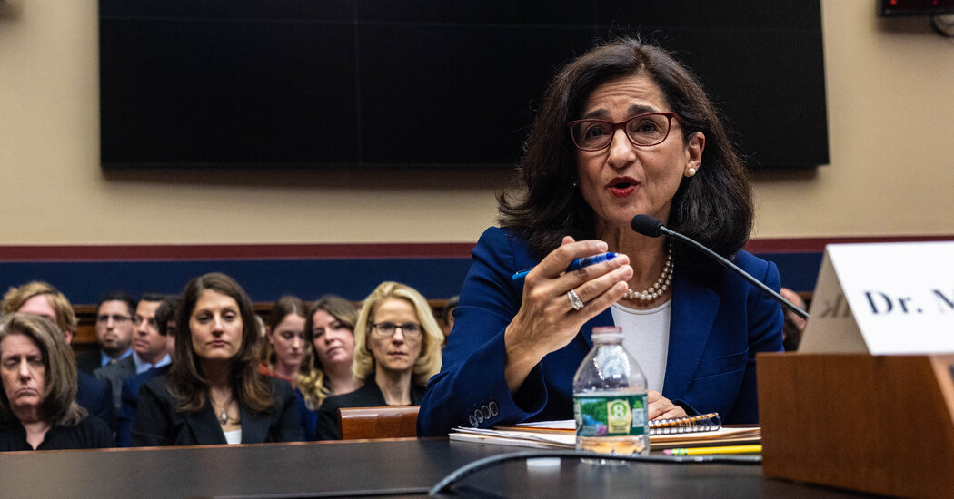"Columbia University President Faces House Probe Over Antisemitism Comments"