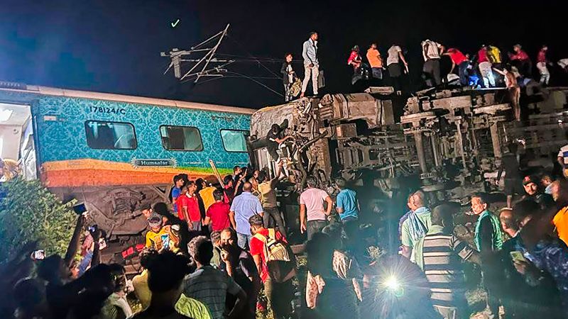 Massive Train Crash in India Leaves Hundreds Dead and Injured