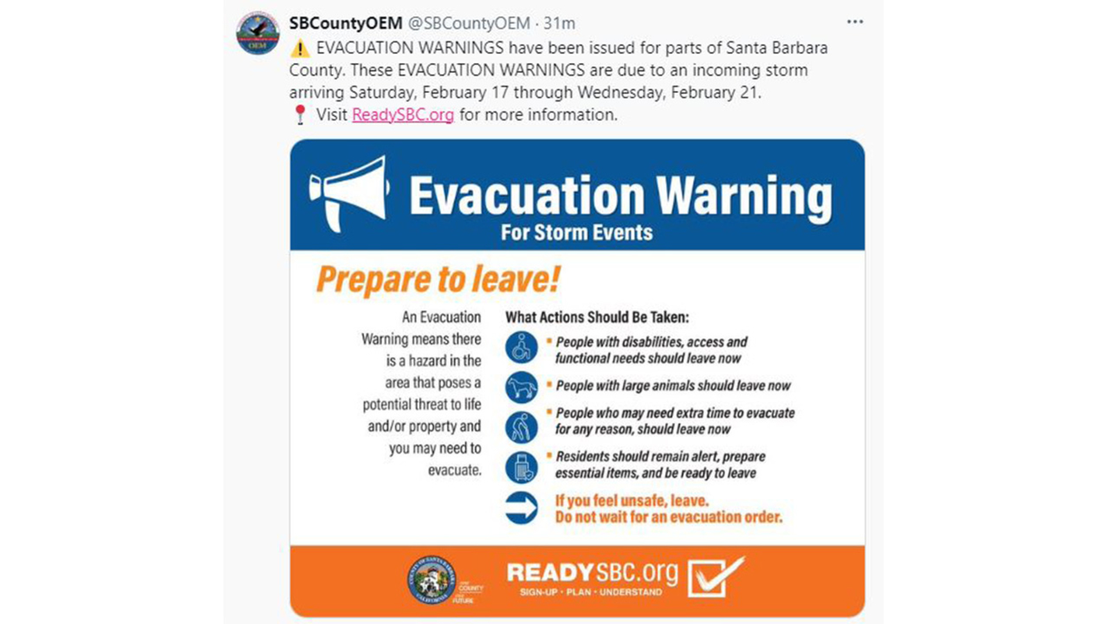 Featured image for "California Braces for Back-to-Back Storms, Flash Flood Warnings Issued"