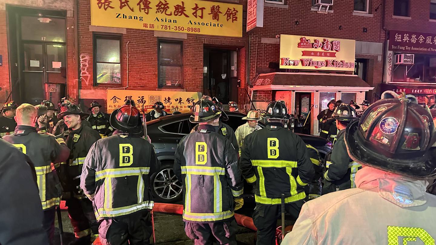 Featured image for Blaze at Boston Restaurant Injures Firefighter and Displaces 9