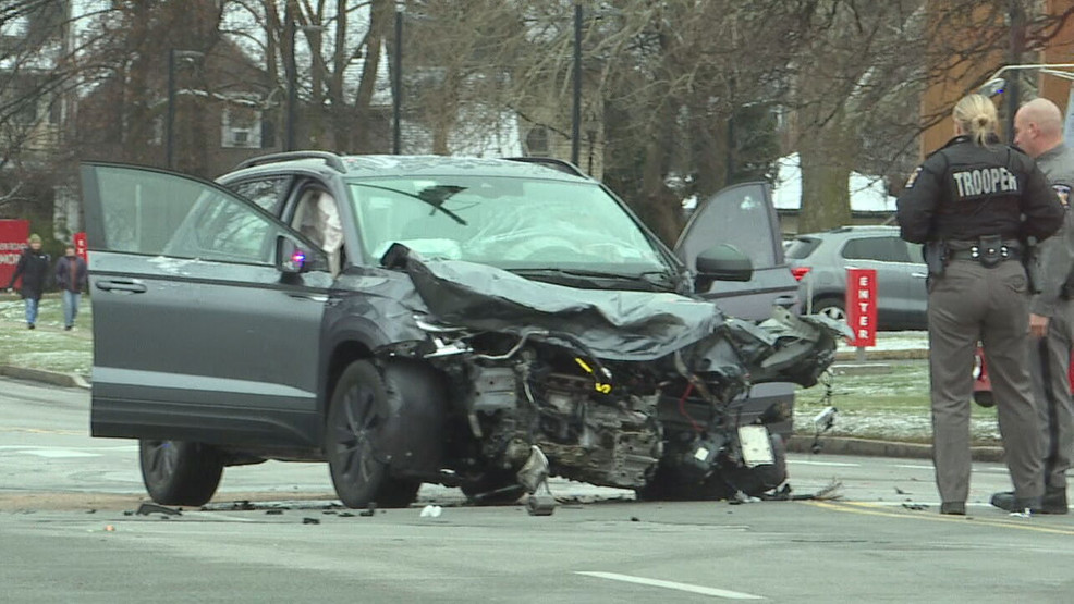 "Rochester Chase Ends in Crash and Arrest with Weapons Charges"