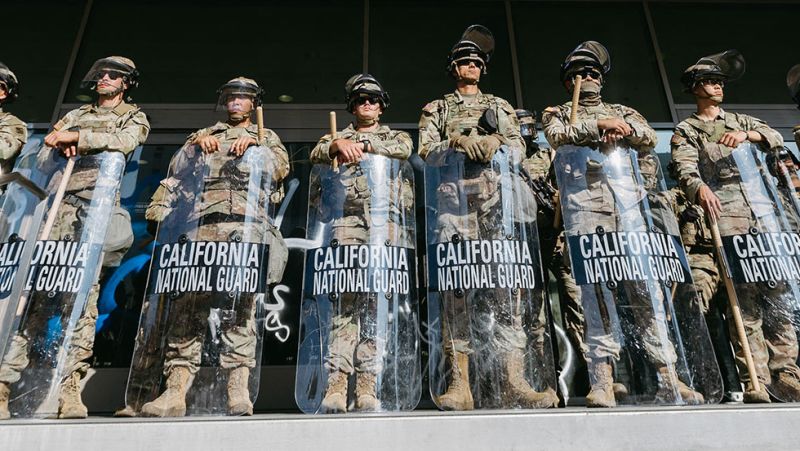 Tensions Rise Over Military Deployment and Unrest in Los Angeles