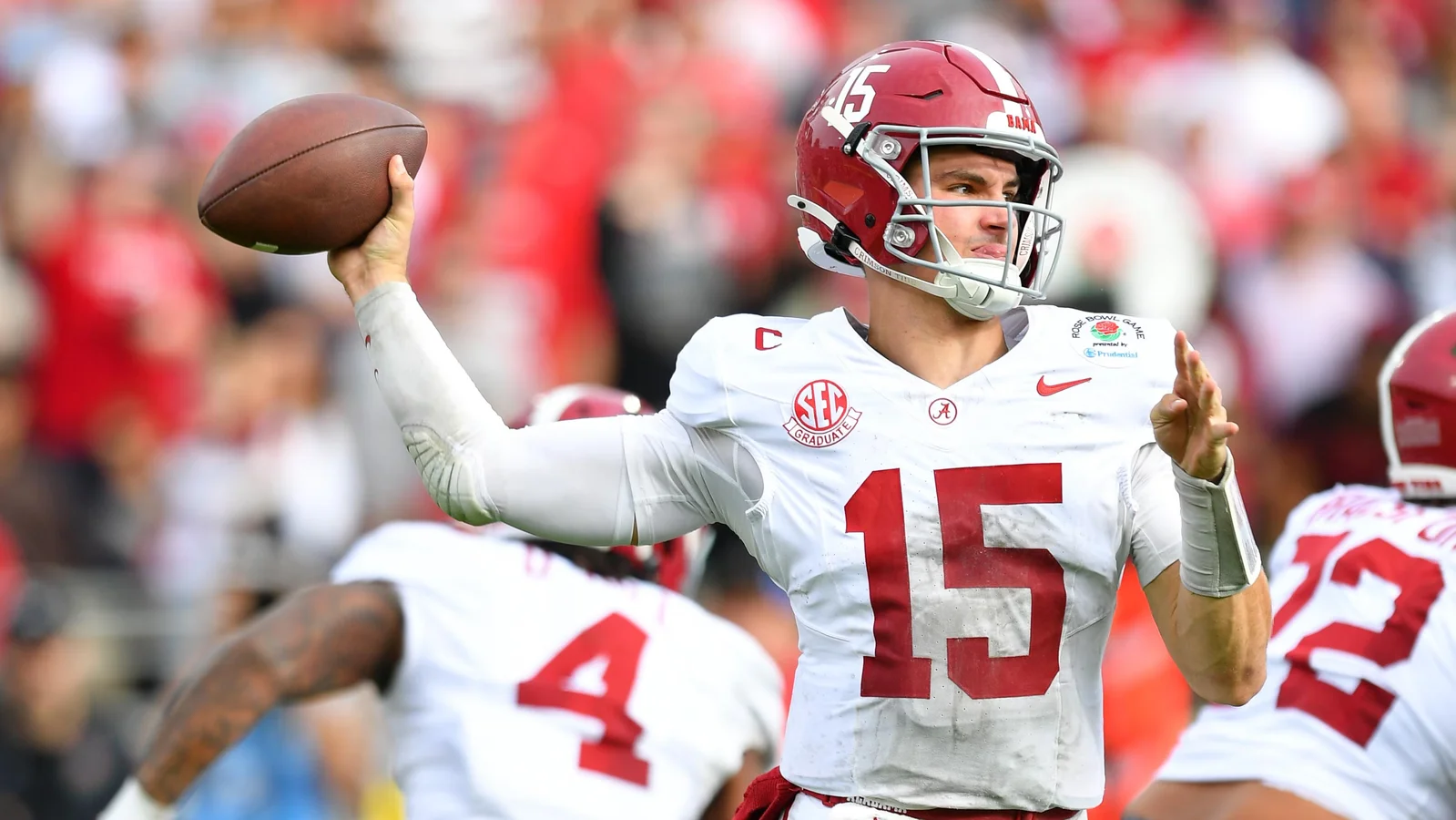 Simpson Draws Multi-Million NIL Offers as Alabama QB Eyes NFL Draft