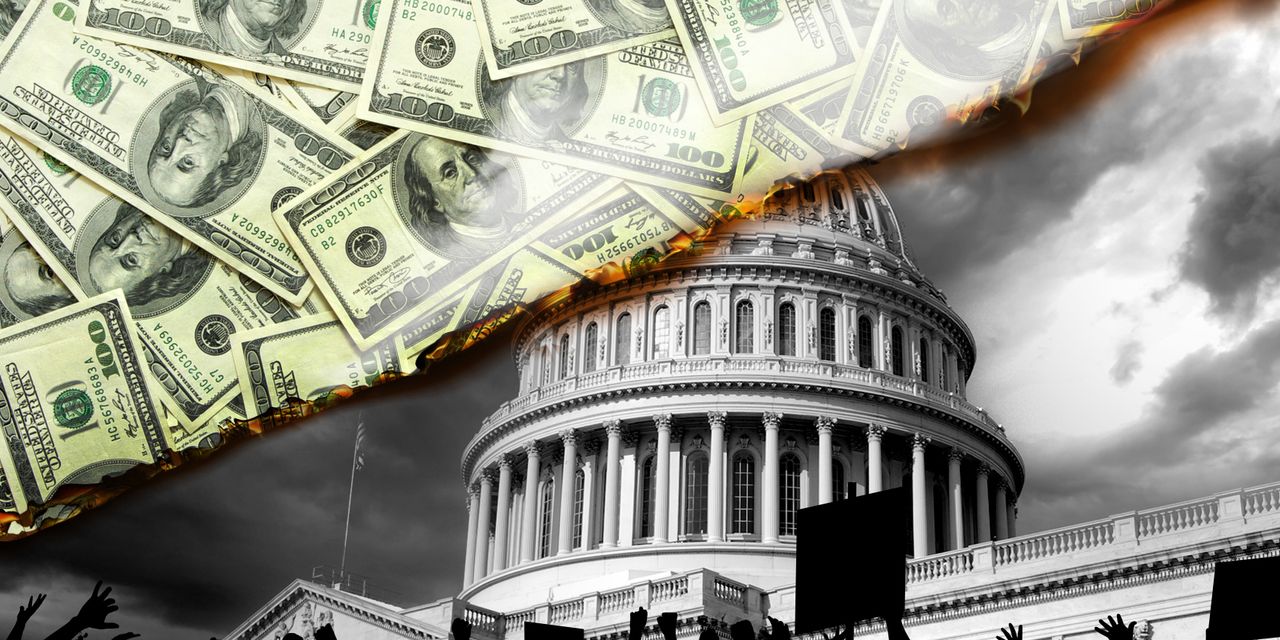 Featured image for "Political Chaos and Government Shutdown Fears Threaten U.S. AAA Rating"