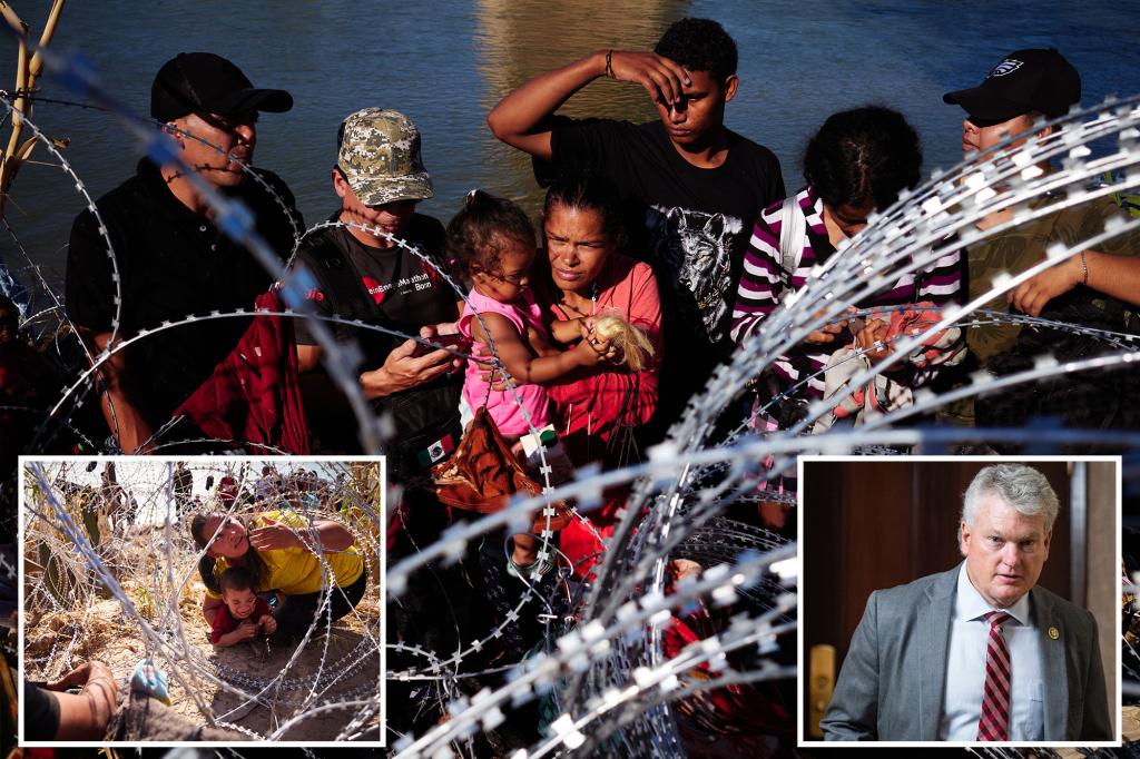 "Border Security Showdown: Texas Governor Takes Aim at Biden's Policies"