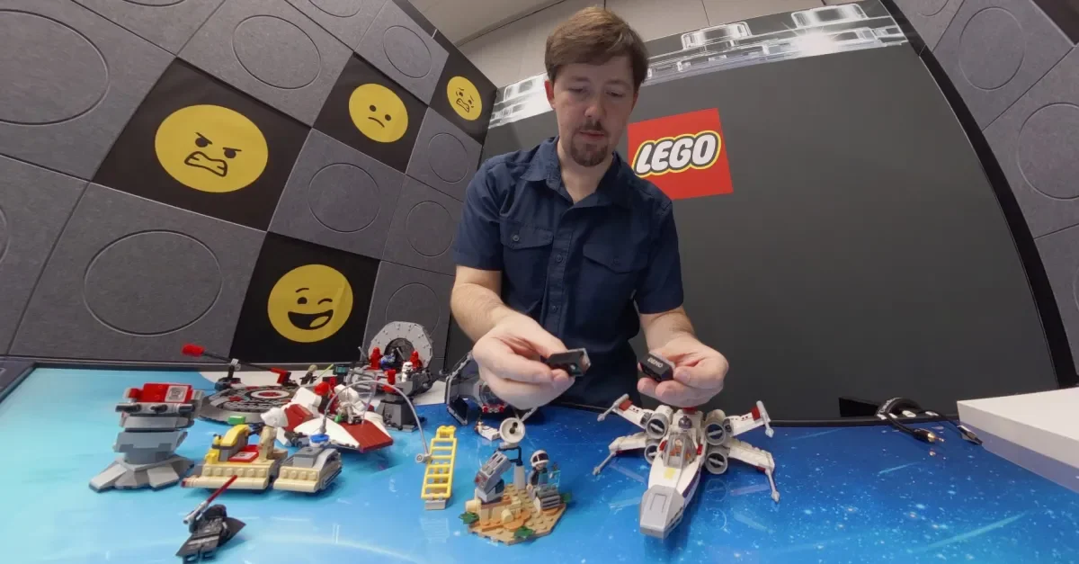 Lego Smart Brick goes VR180 at CES with a 15-minute immersive demo