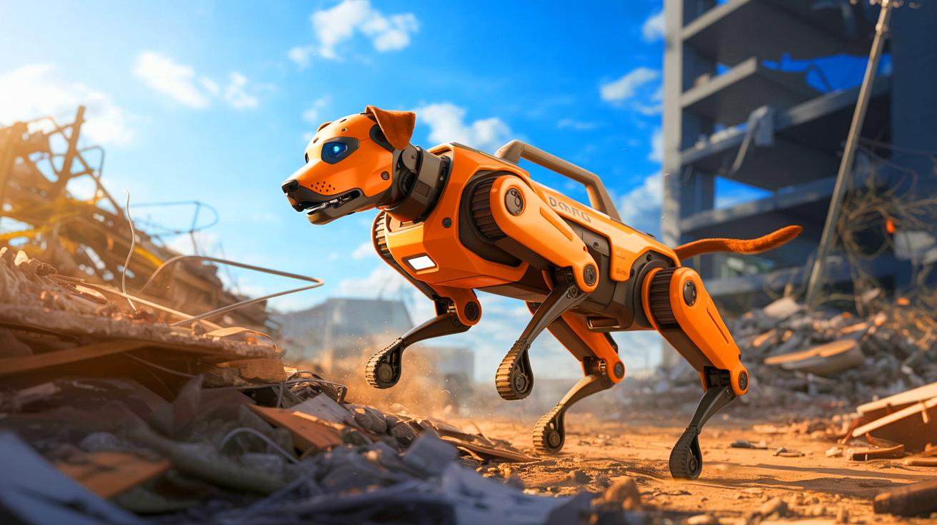 Featured image for China's First Robotic Rescue Dog Sparks Global Awe and Fear