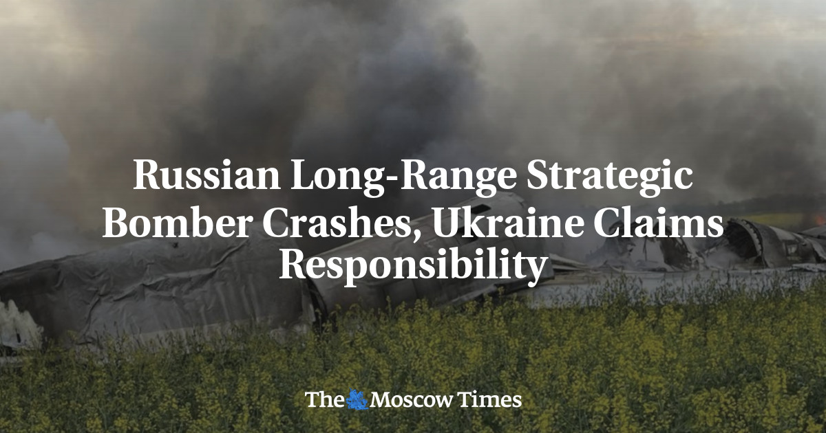 "Ukraine Claims Responsibility for Downed Russian Bomber"
