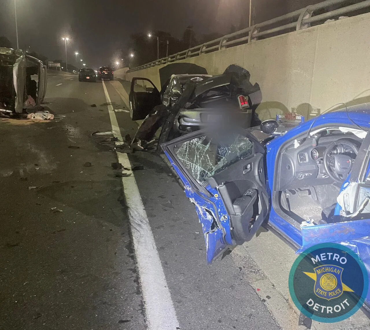 Multiple Injuries as SUV Collides with Michigan State Police Car