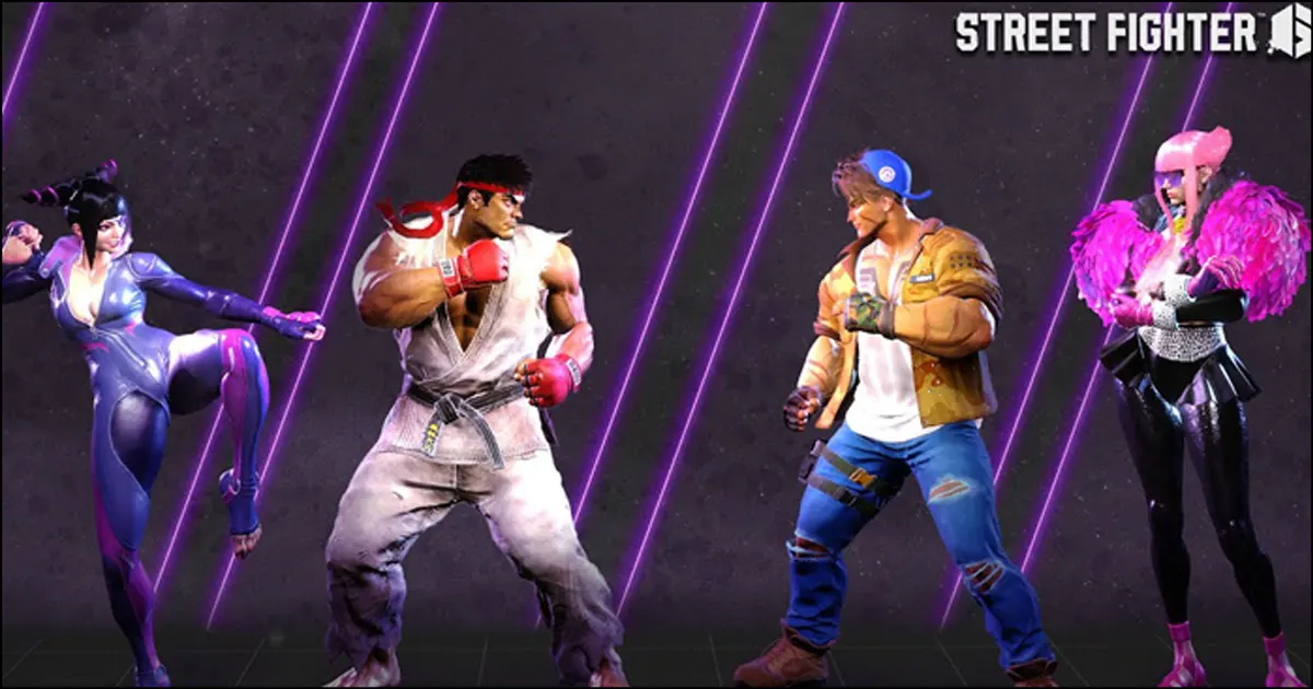 "Street Fighter 6 Unveils All-New Battle Outfits for 18 Characters"