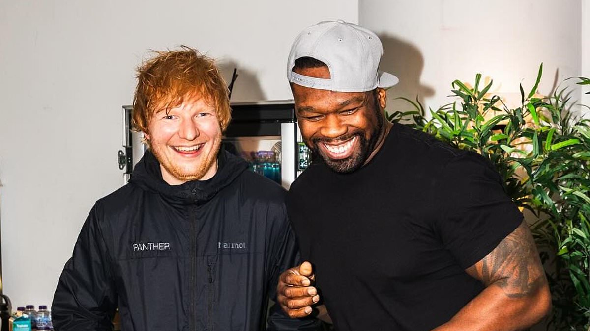 "Ed Sheeran's Surprise Appearance at 50 Cent Concert Leaves Fans in Awe"