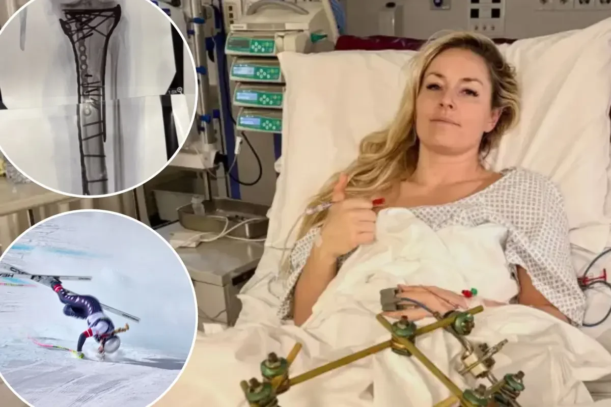 Lindsey Vonn Declares She's 'Bionic' After Grueling Olympic Crash