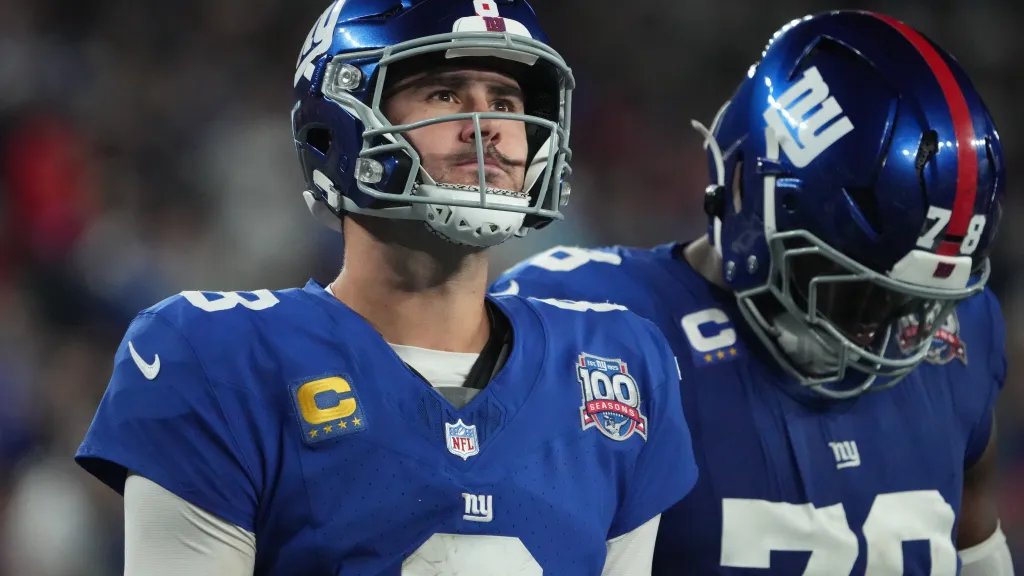 Featured image for Giants' Daniel Jones Demotion Sparks Outrage Among Teammates