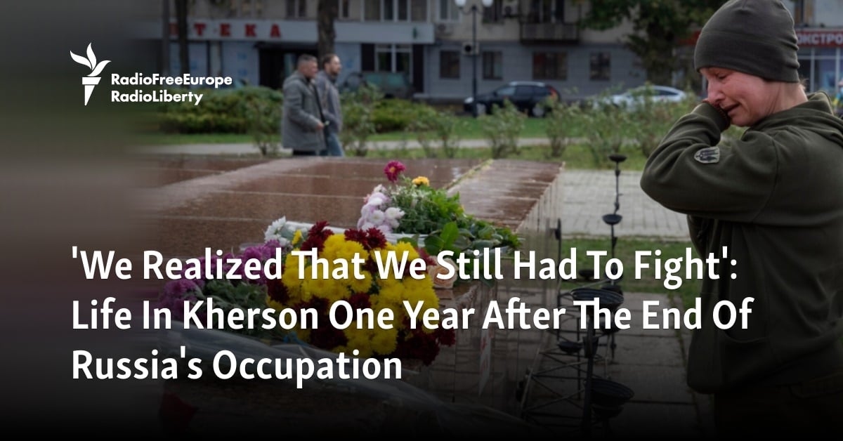 Featured image for "Reflecting on Kherson's Liberation: One Year Later, Ukraine Remembers the Fight Against Russian Occupation"