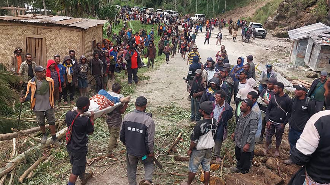 Race to Rescue Survivors After Deadly Papua New Guinea Landslide