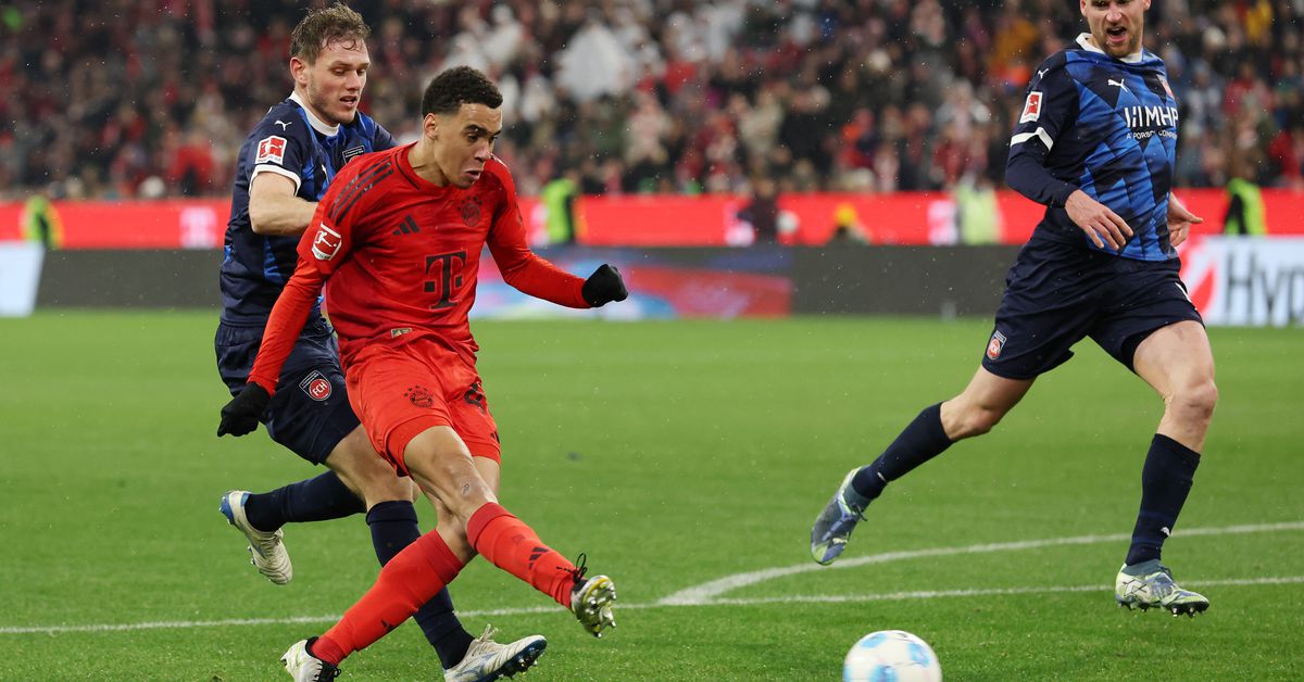 Featured image for Bayern Munich's 4-2 Triumph Over Heidenheim Extends Lead in European Football