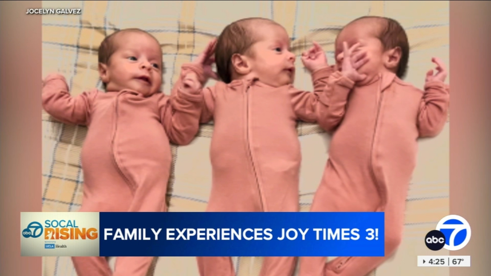 Torrance Couple Celebrates Birth of Rare Identical Triplets