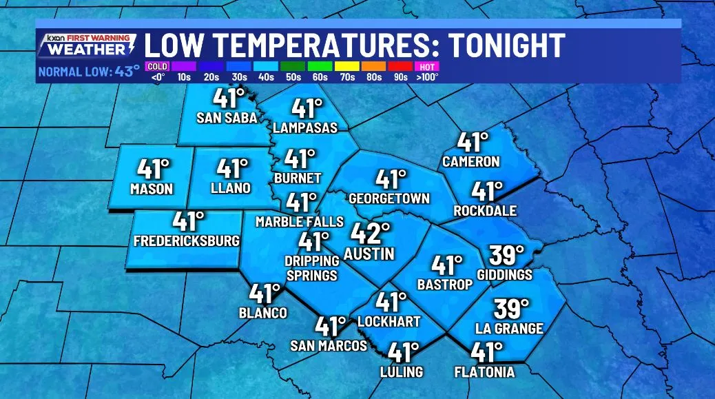 Featured image for Arctic Cold Front Approaching Texas with Significant Temperature Drop