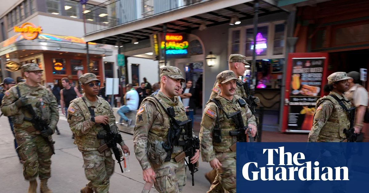 Featured image for Trump approves deployment of 350 National Guard troops to New Orleans for Mardi Gras security