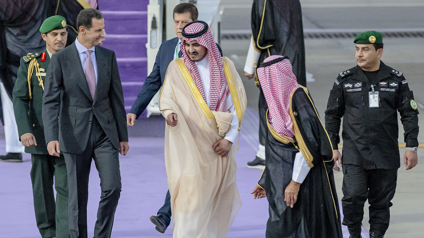 Assad's Visit to Saudi Arabia Marks Syria's Return to Arab League