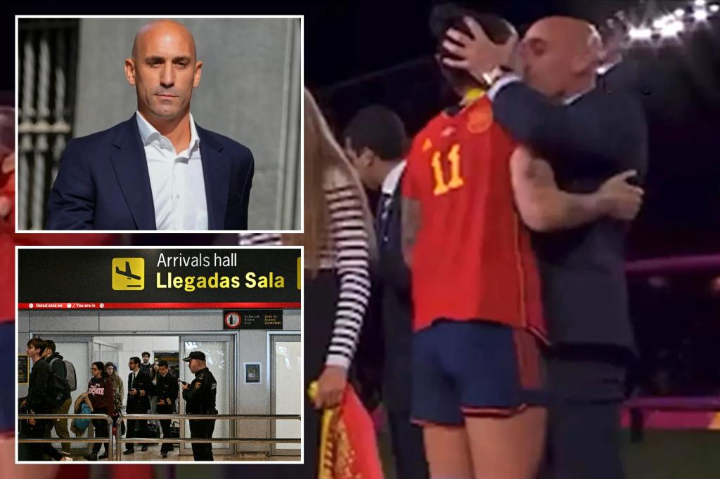 Featured image for "Ex-Spanish Soccer President Luis Rubiales Arrested in Corruption Probe Following World Cup Kissing Scandal"