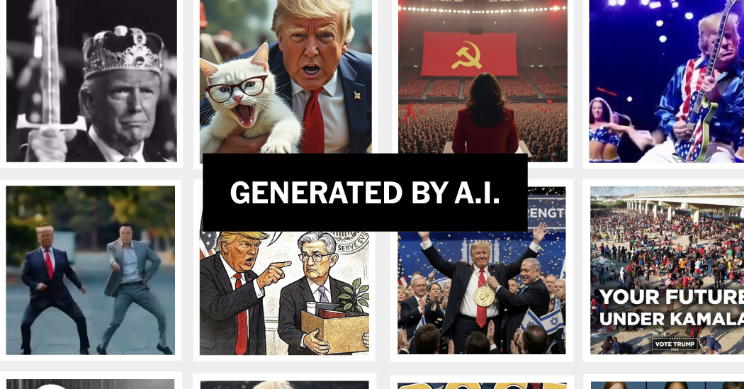 Featured image for Trump Faces Backlash Over Use of Fake and AI-Generated Imagery