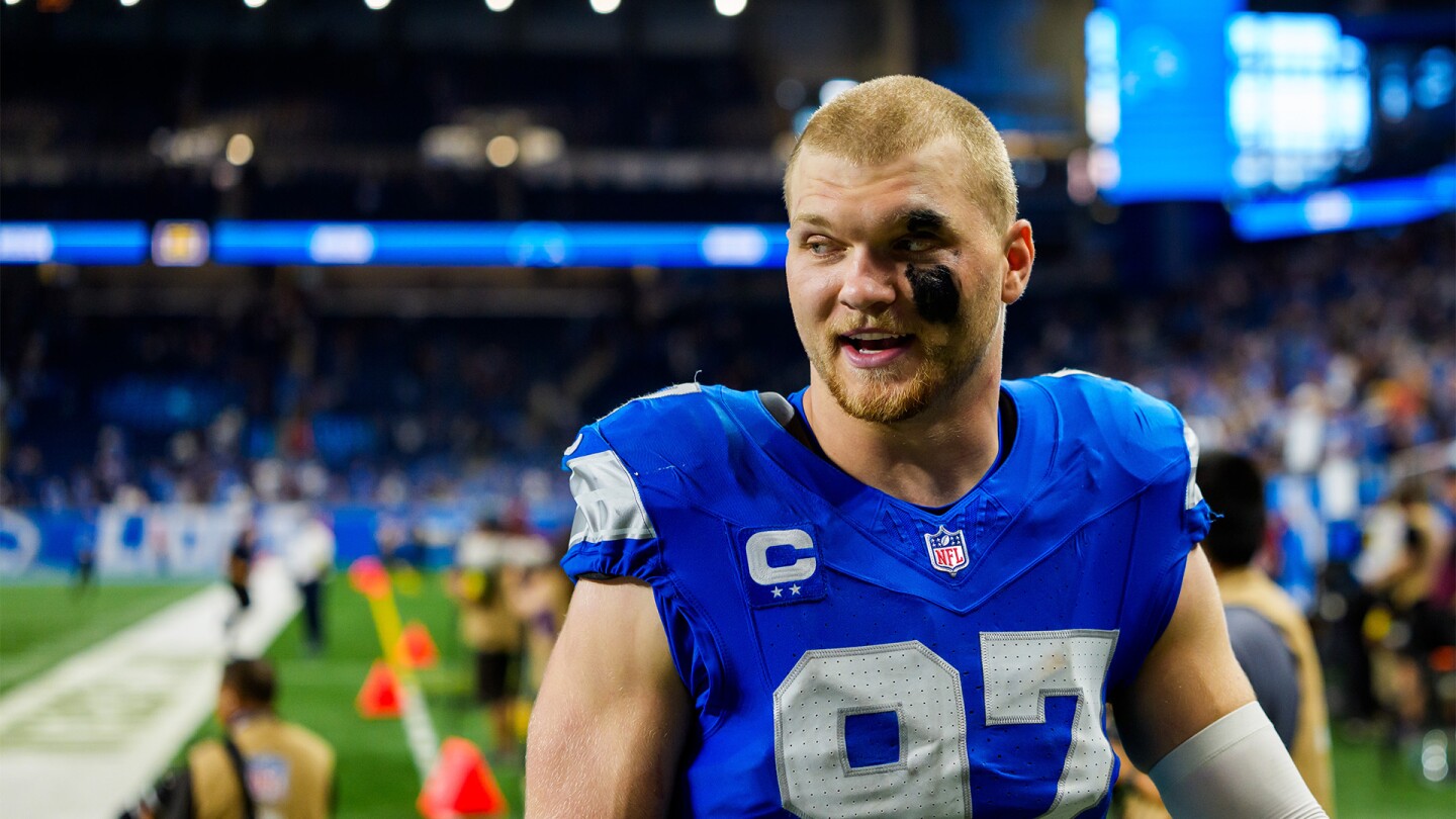 Featured image for Aidan Hutchinson Secures $141M Deal, Sets Non-QB Record with Lions