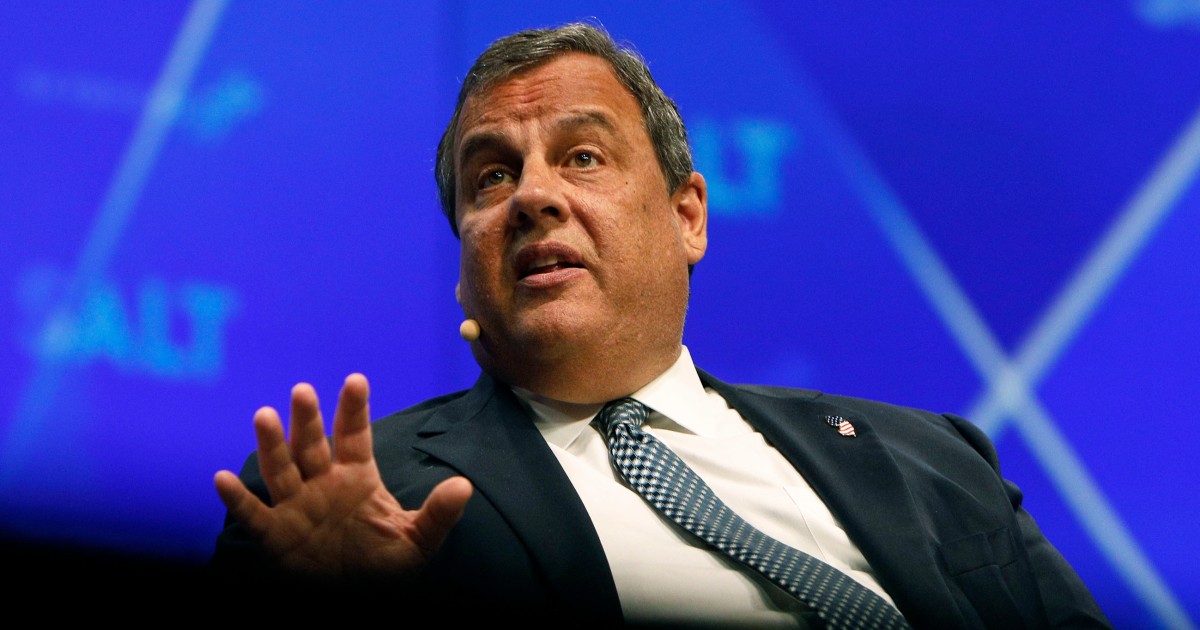Christie eyes 2024 run as Trump's potential destroyer.