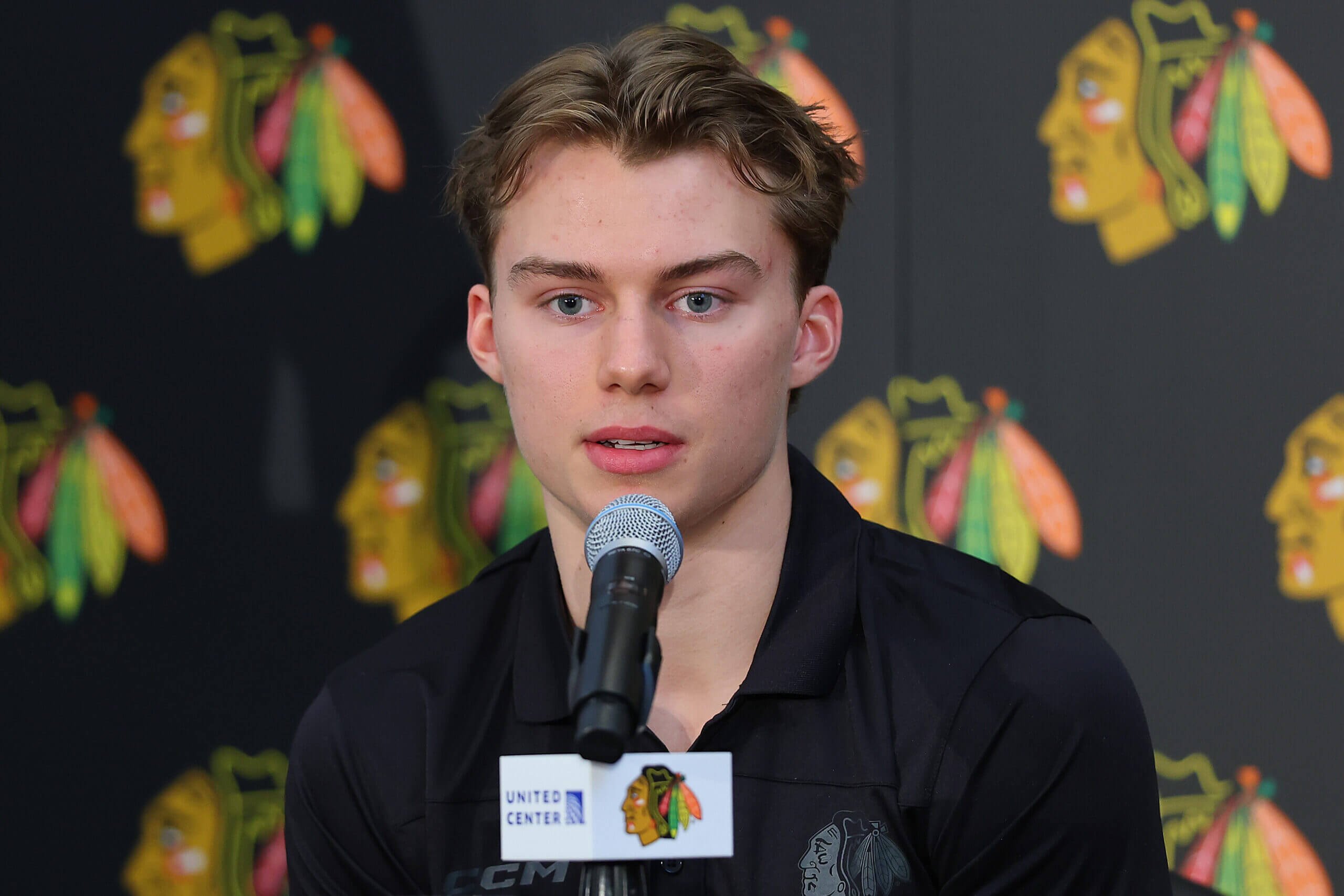 Featured image for Connor Bedard Joins Blackhawks with Entry-Level Contract