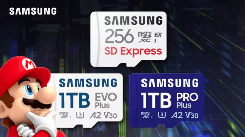 Featured image for "Samsung's Latest microSD Card Tech Sparks Switch Successor Speculation"