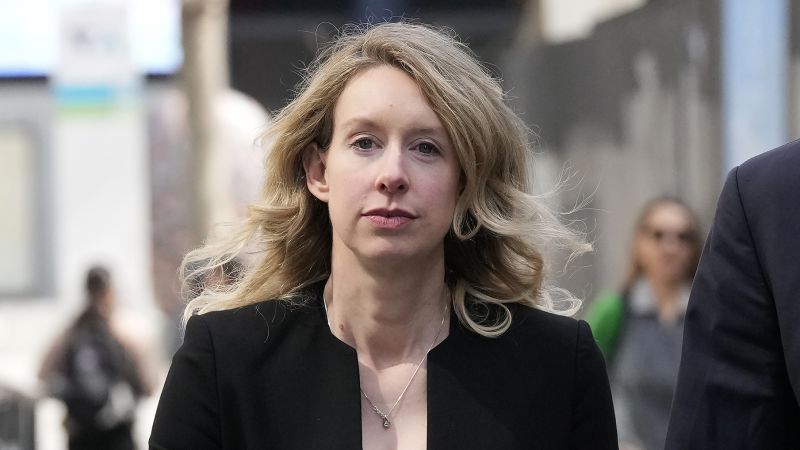 Elizabeth Holmes Begins Prison Sentence Amid Inmate Curiosity.