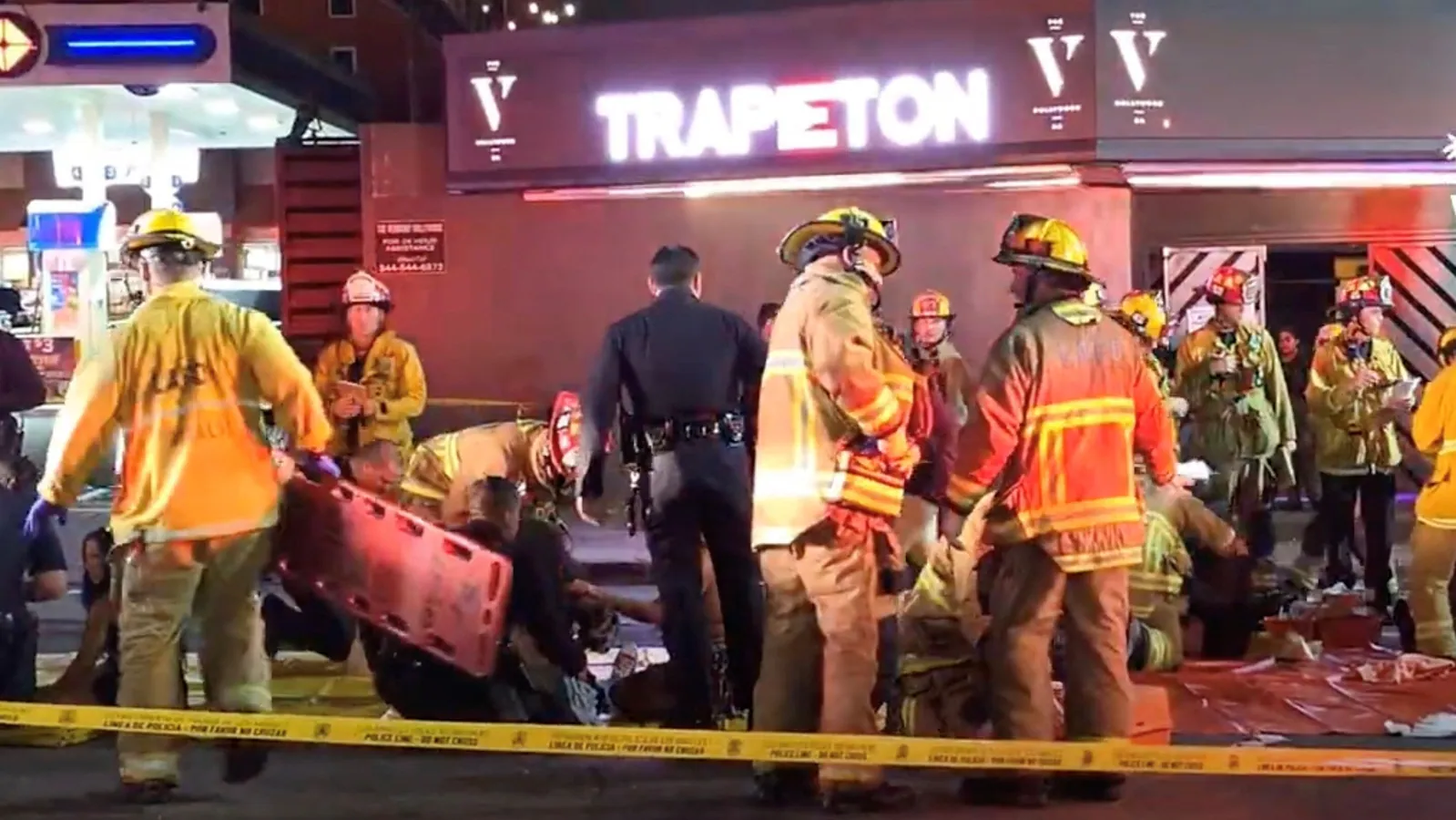 Featured image for Suspect in LA nightclub car attack injured and attacked by bystanders