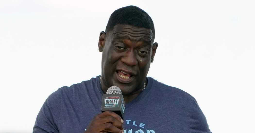 Featured image for Shawn Kemp, Former NBA Star, Charged in Shooting Incidents.