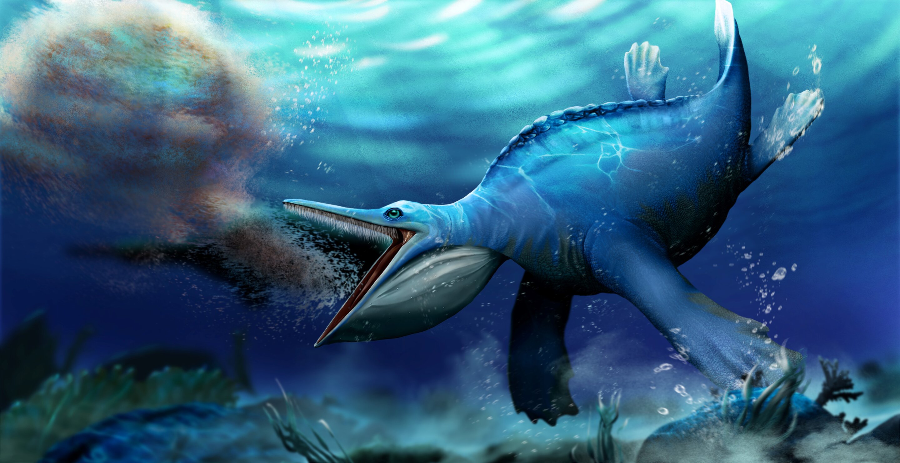 Featured image for Ancient Marine Reptile Unveils Whale-Like Filter-Feeding