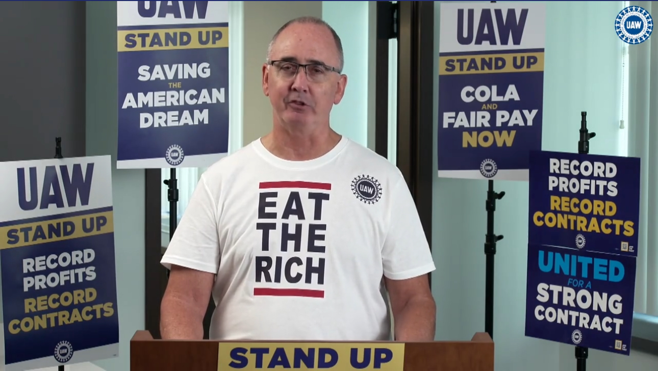 Featured image for UAW President Shawn Fain: The Fight Has Just Begun