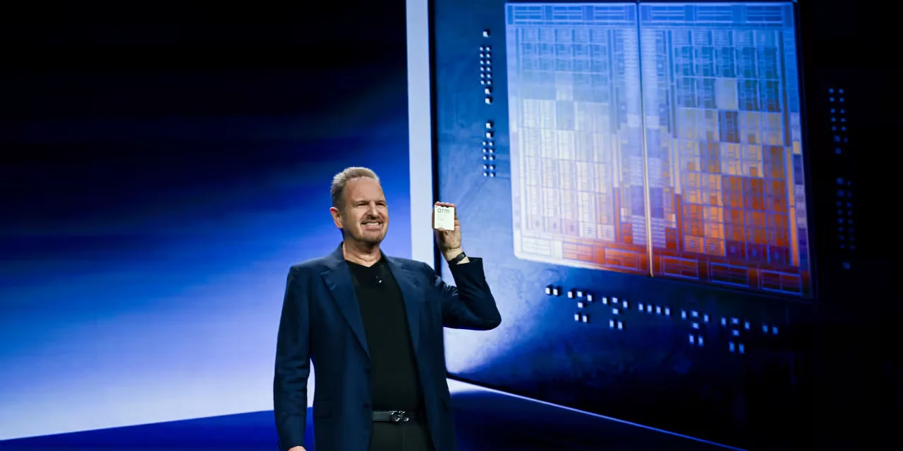 Arm pivots to selling its own data-center chips, sparking a rally