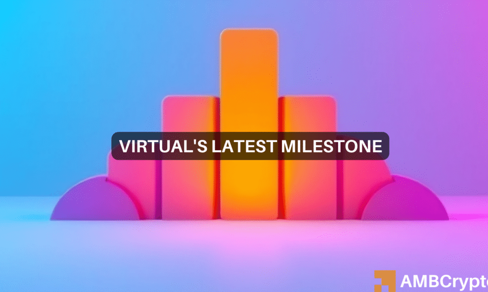 Featured image for VIRTUAL Crypto Hits $1B Market Cap Amid AI Token Surge