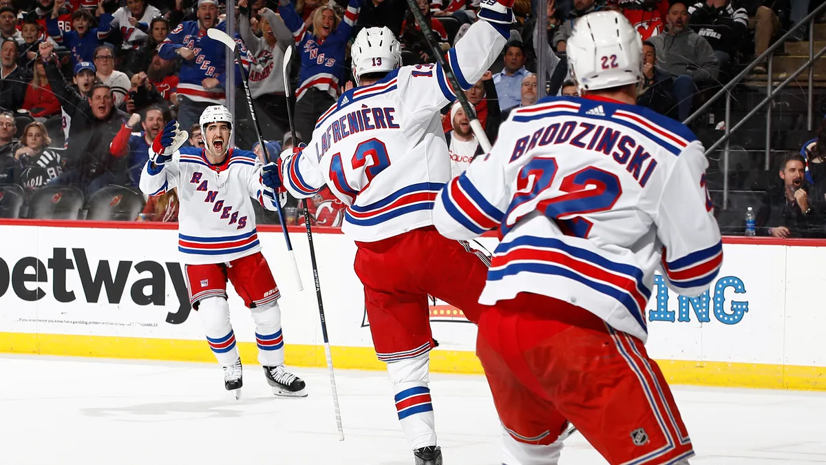 Featured image for "Rangers Extend Winning Streak to 9, Defeat Devils in Devastating Blow to Playoff Hopes"