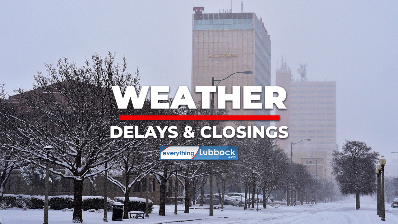 Featured image for "Snow Forces Delays and Closures in Lubbock Area on Monday"