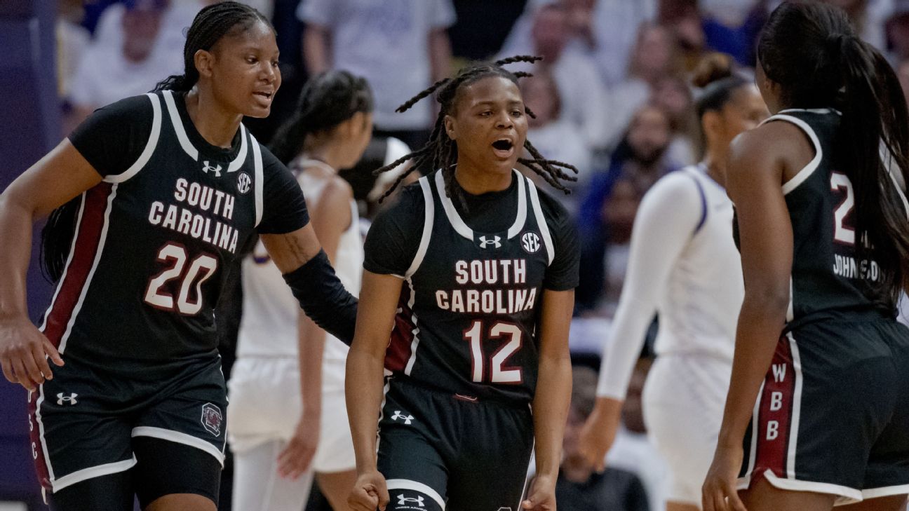"Unbeaten South Carolina triumphs over LSU in historic showdown"